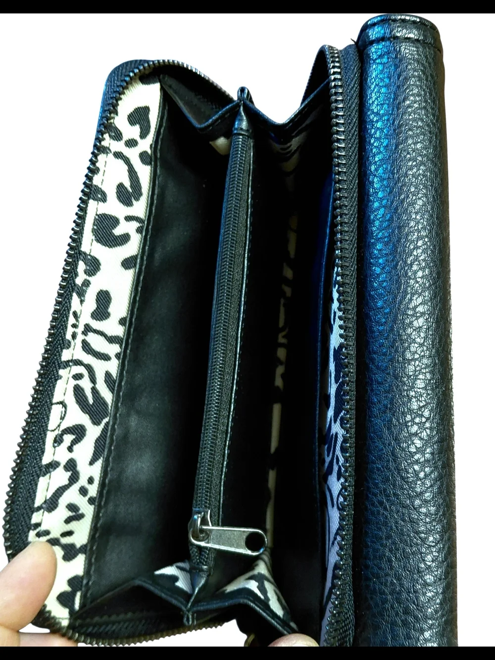 Jessica Simpson Black Wristlet Phone Case Wallet